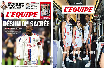 Pack L’Equipe + L’Equipe Magazine - Samedi 8 Octobre 2022