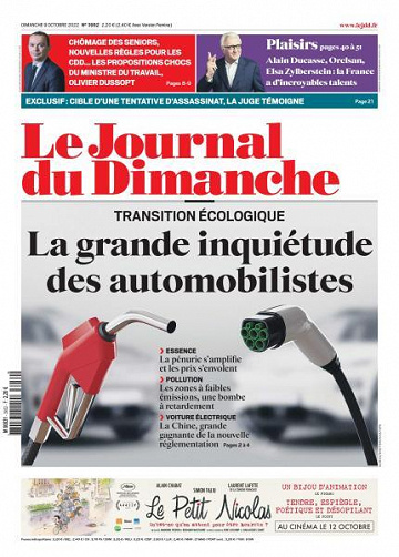 Le Journal du Dimanche - 9 Octobre 2022