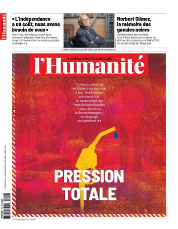 L’Humanite - 10 Octobre 2022
