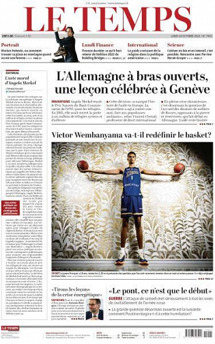 Le Temps - 10 Octobre 2022