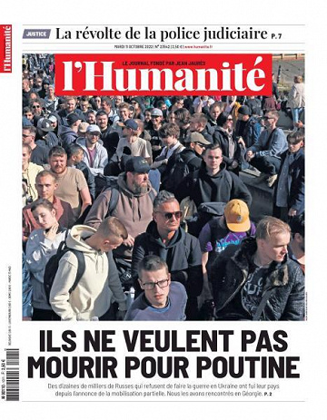 L’Humanite - 11 Octobre 2022
