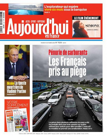 Aujourd’hui en France - 11 Octobre 2022