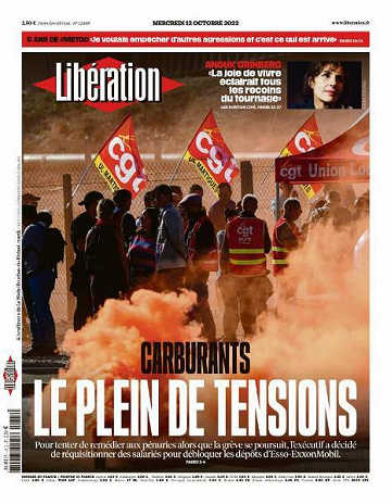 Libération du Mercredi 12 Octobre 2022