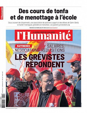 L’Humanite - 12 Octobre 2022