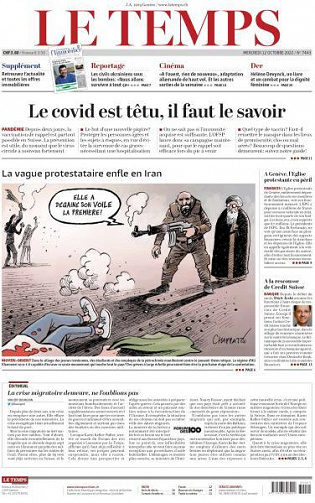 Le Temps - 12 Octobre 2022