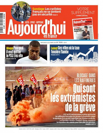 Aujourd’hui en France - 12 Octobre 2022