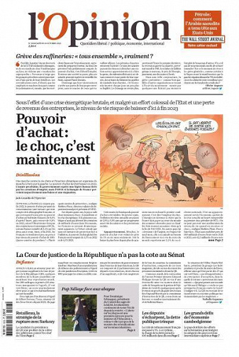 L’Opinion - 13 Octobre 2022