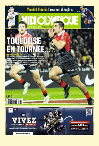 Midi Olympique Vert - 14 Octobre 2022