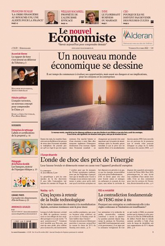 Le nouvel Economiste - 14 Octobre 2022