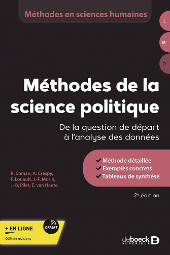 Méthodes de la science politique : De la question de départ à l'analyse des données - Collectif (2022)