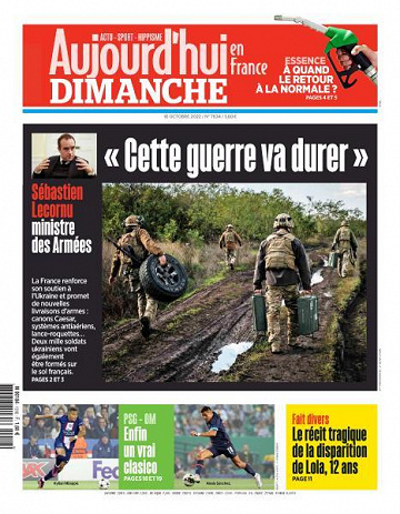 Aujourd’hui en France - 16 Octobre 2022