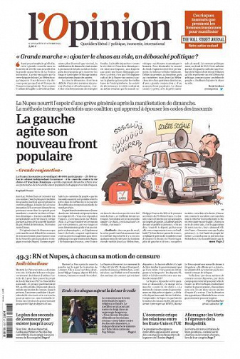 L’Opinion - 17 Octobre 2022