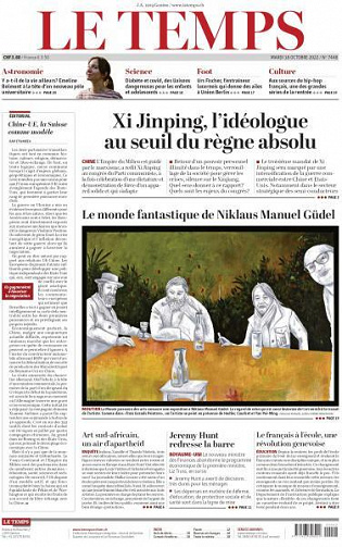 Le Temps - 18 Octobre 2022