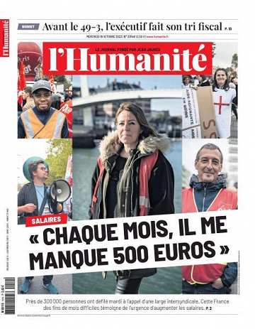 L’Humanite - 19 Octobre 2022
