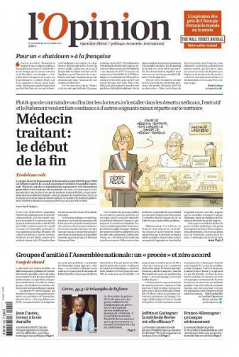 L’Opinion - 20 Octobre 2022