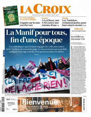La Croix - 21 Octobre 2022
