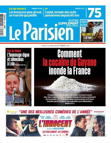 Le Parisien du Samedi 22 Octobre 2022