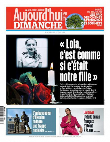 Aujourd’hui en France - 23 Octobre 2022