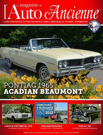 L’Auto Ancienne - Novembre 2022