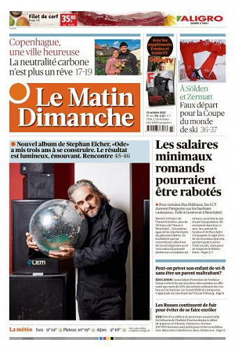 Le Matin Dimanche - 23 Octobre 2022