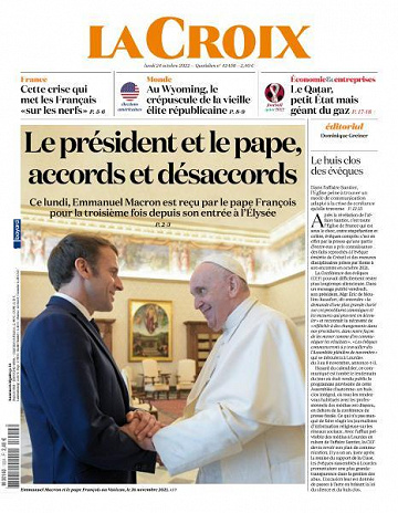 La Croix - 24 Octobre 2022
