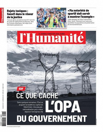L’Humanite - 24 Octobre 2022