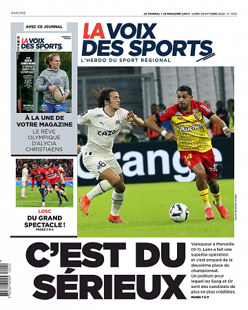 La Voix des Sports du Lundi 24 Octobre 2022