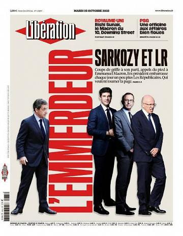 Libération du Mardi 25 Octobre 2022