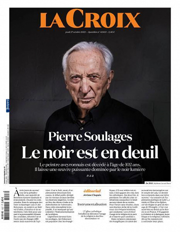 La Croix - 27 Octobre 2022