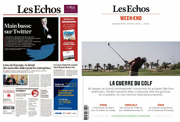 Pack Les Echos + Les Echos Week-end - Vendredi 28 Octobre 2022