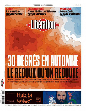 Libération du Vendredi 28 Octobre 2022