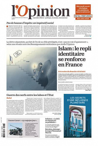 L’Opinion - 28-29 Octobre 2022