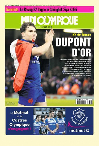 Midi Olympique Vert - 28 Octobre 2022