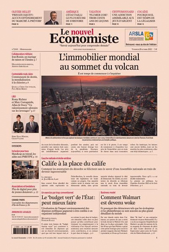 Le nouvel Economiste - 28 Octobre 2022