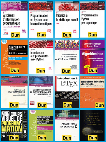 Collection Informatique, Mathématique et Science (Dun)