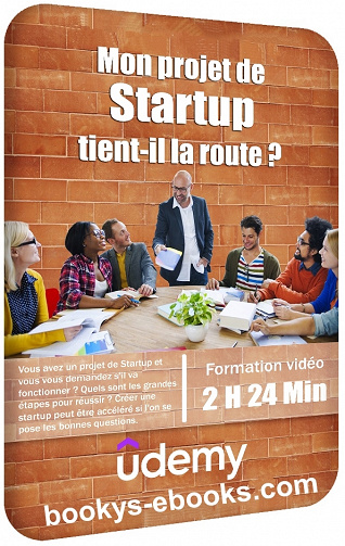 Udemy – Mon projet de Startup tient-il la route ?