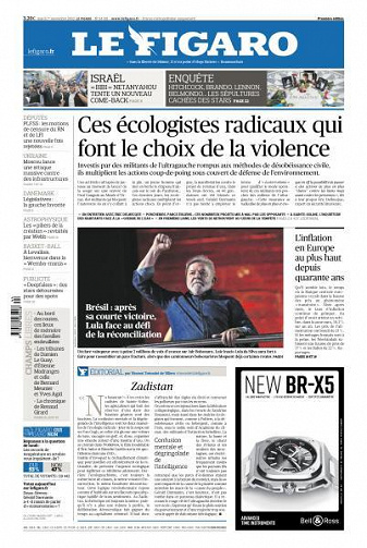 Le Figaro du Mardi 1er Novembre 2022