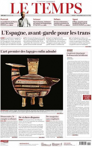 Le Temps - 1 Novembre 2022