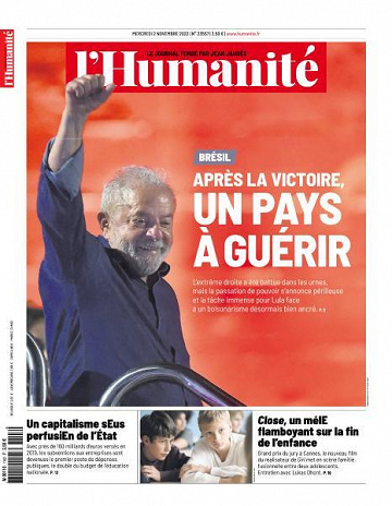 L’Humanite - 2 Novembre 2022
