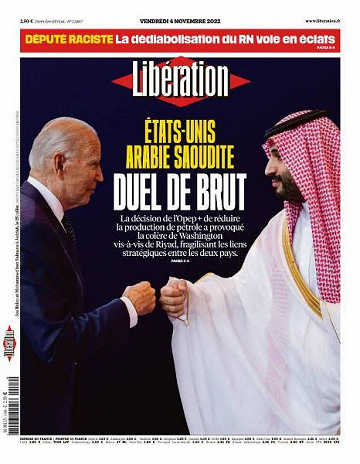 Libération du Vendredi 4 Novembre 2022