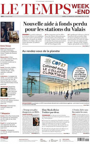 Le Temps - 5-6 Novembre 2022