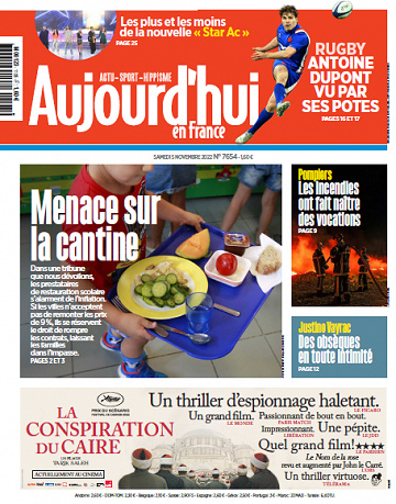 Aujourd’hui en France du Samedi 5 Novembre 2022