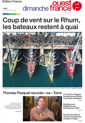 Ouest-France Édition France du Dimanche 6 Novembre 2022