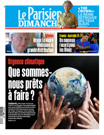 Le Parisien du Dimanche 6 Novembre 2022