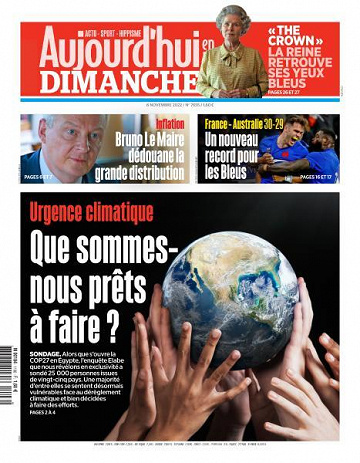 Aujourd’hui en France - 6 Novembre 2022