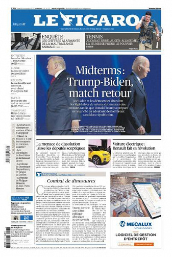 Le Figaro du Mardi 8 Novembre 2022