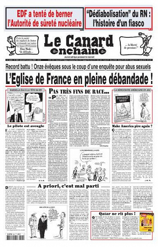 Le Canard enchaîné - 9 Novembre 2022