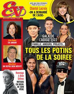 Échos Vedettes - 17 Novembre 2022