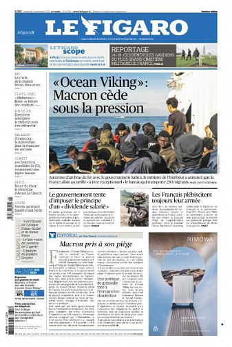 Le Figaro du Vendredi 11 Novembre 2022