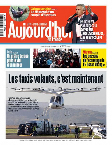 Aujourd’hui en France - 11 Novembre 2022